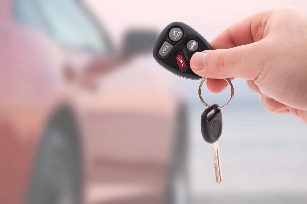 car key of a car with the best car insurance in michigan